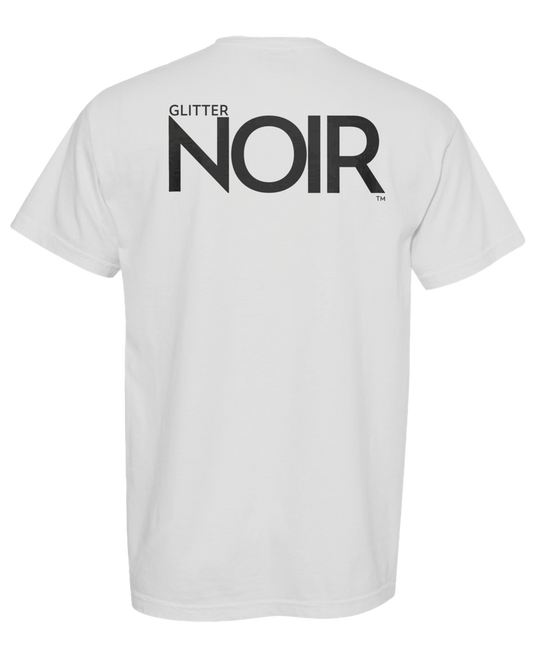 Classic Logo Tee - Glitter Noir