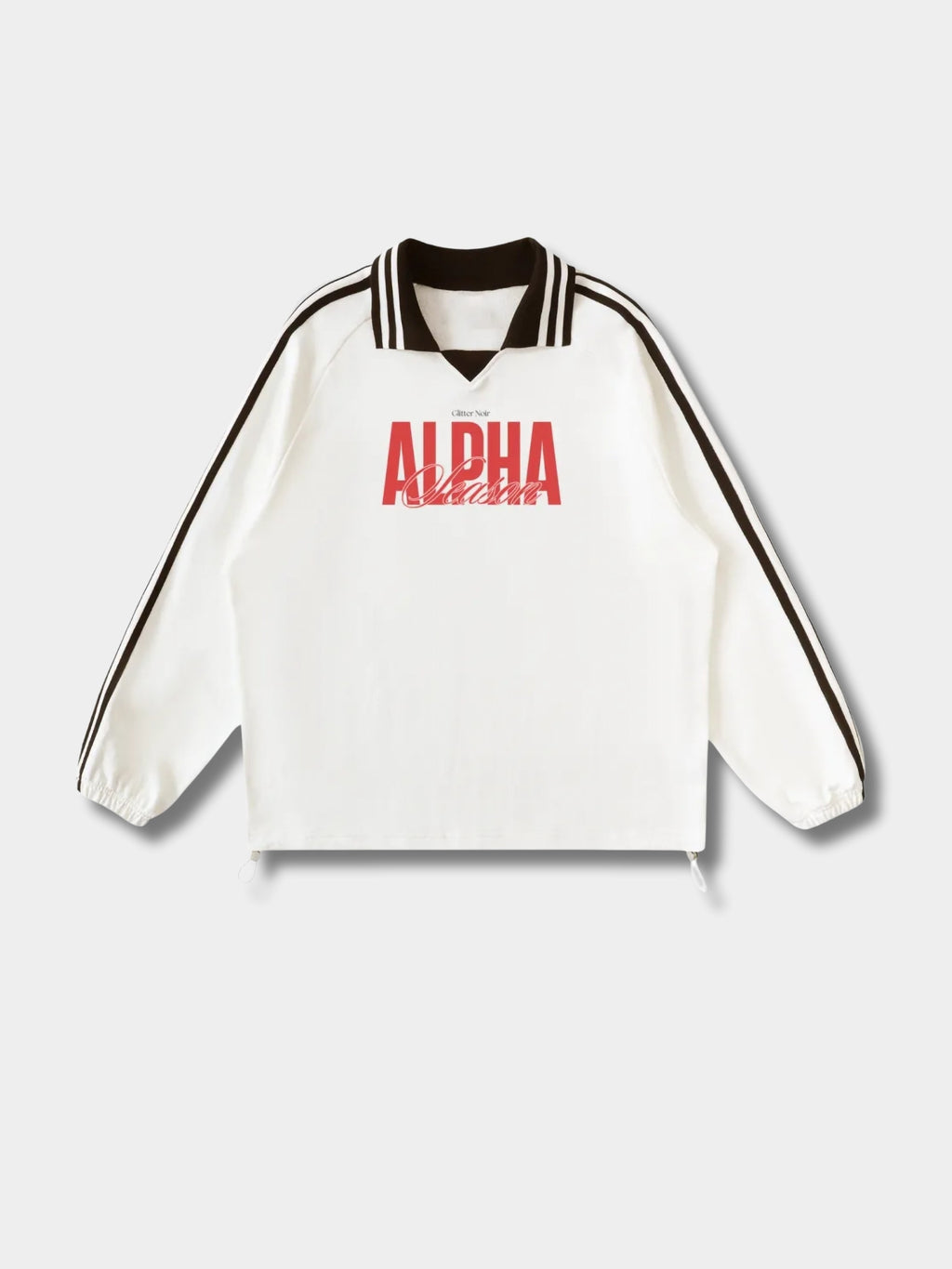 Alpha Season Sweater - Glitter Noir
