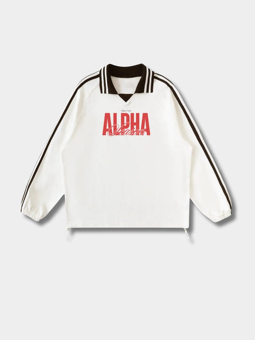 Alpha Season Sweater - Glitter Noir