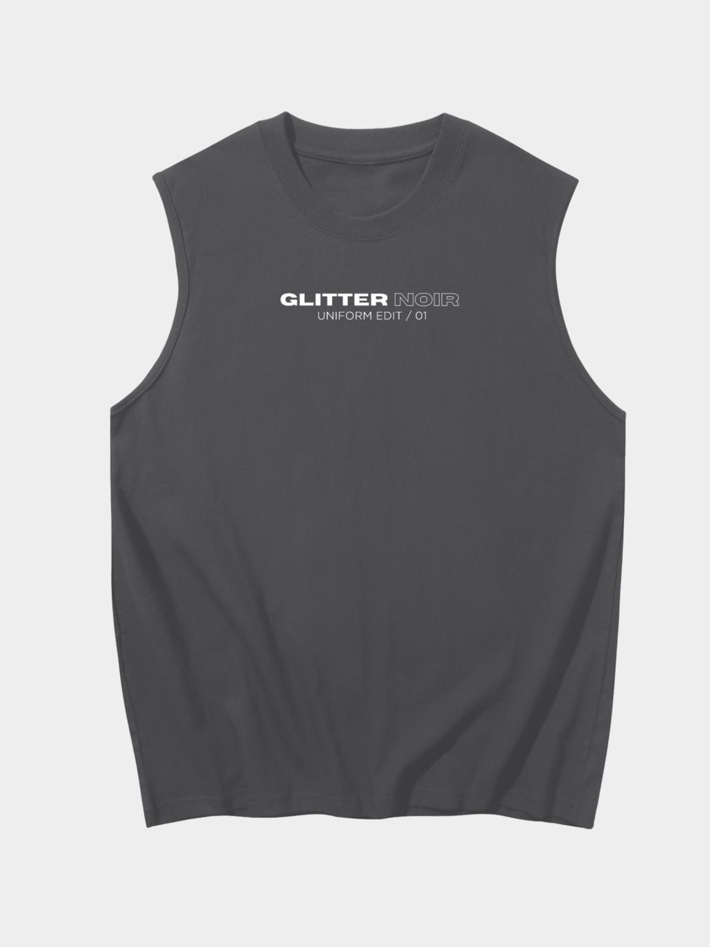 Uniform Edit 01 Tank - Glitter Noir