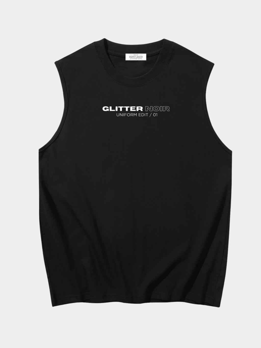 Uniform Edit 01 Tank - Glitter Noir