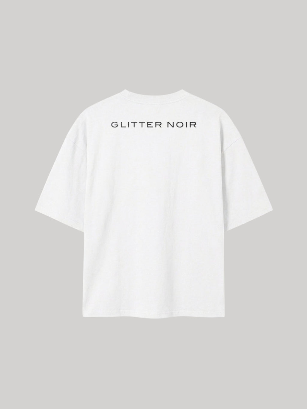 Haus Logo Tee - Glitter Noir