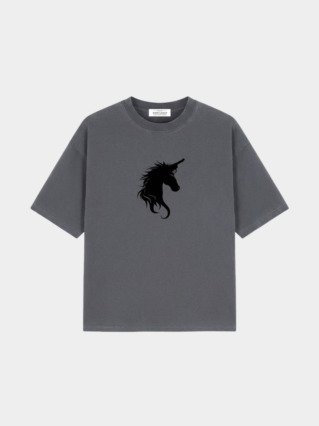 Haus Logo Tee - Glitter Noir