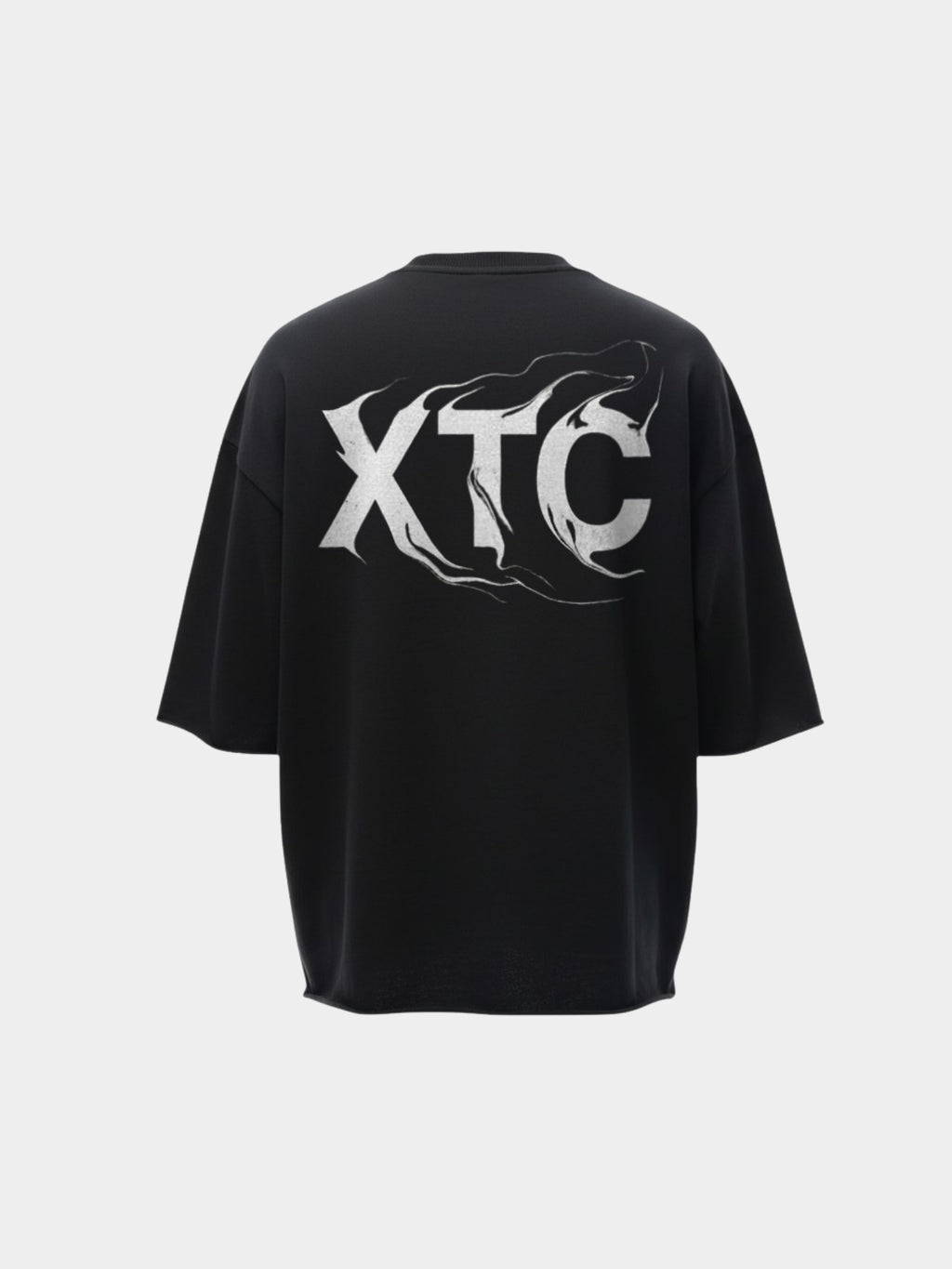 XTC Raw Edge Tee - Glitter Noir