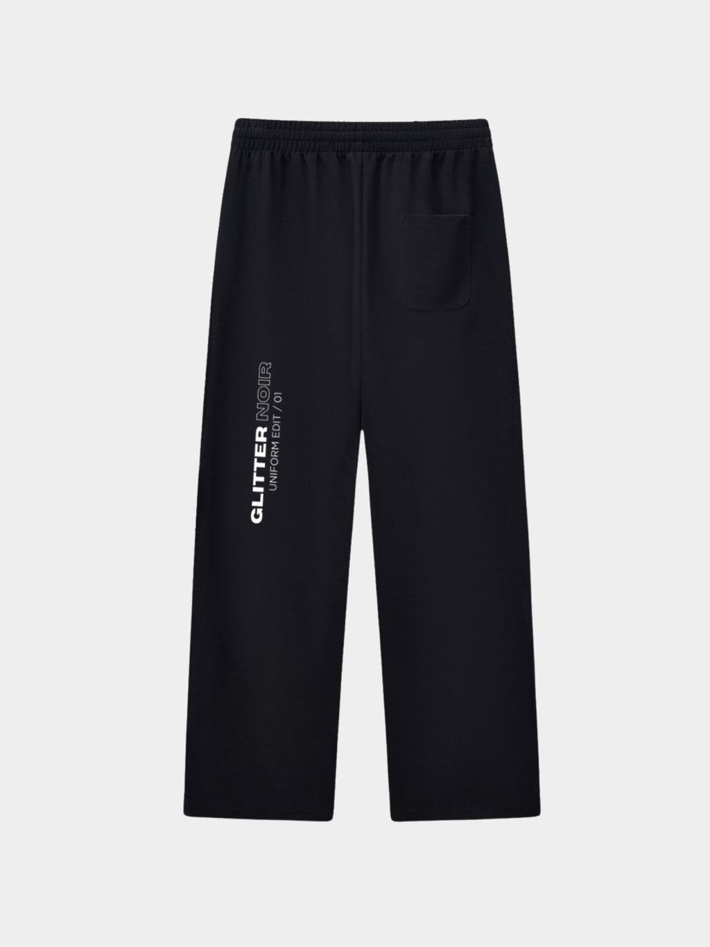 Uniform Edit Sweats - Glitter Noir
