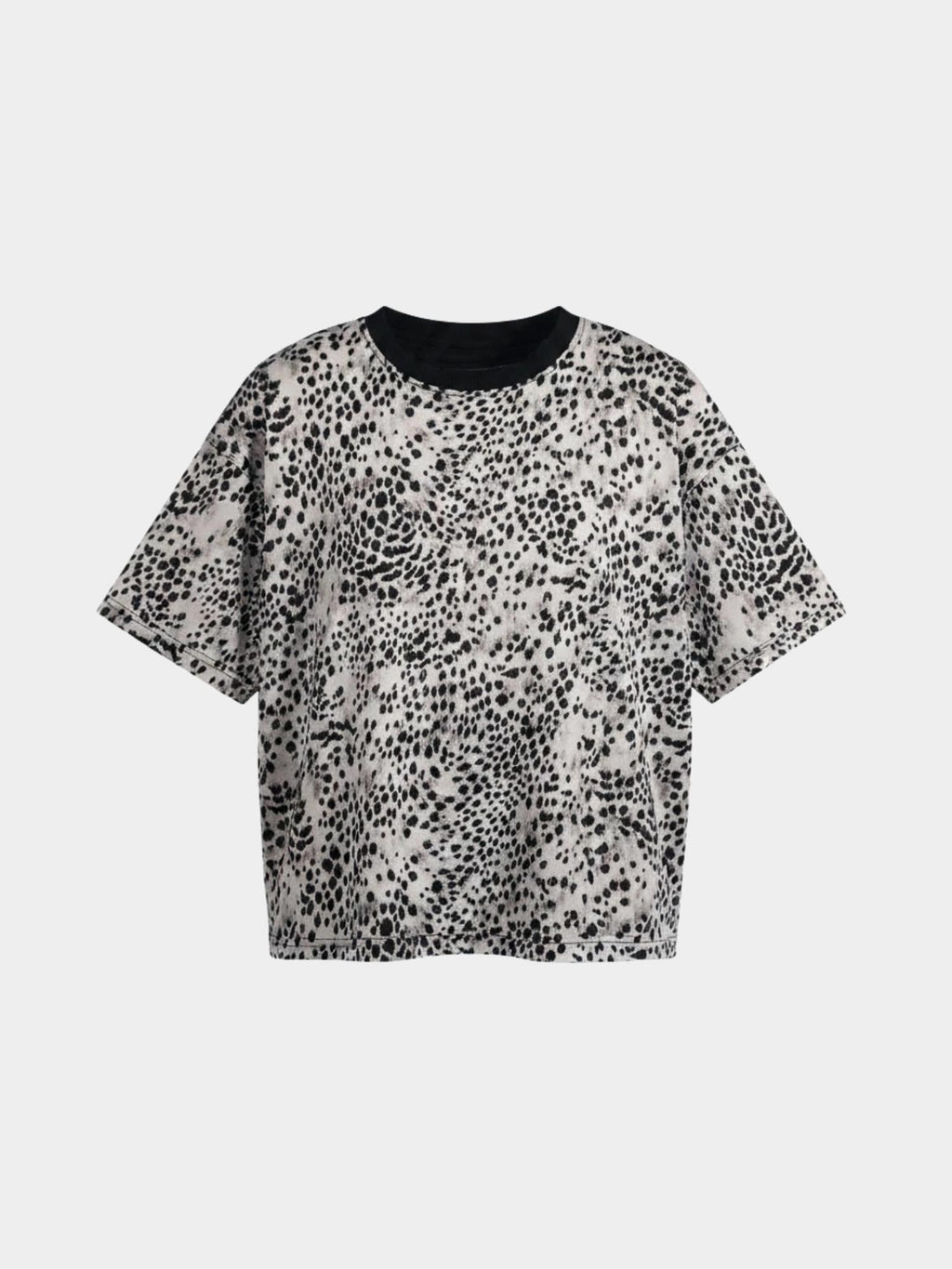 Wild Cat Logo Tee - Glitter Noir