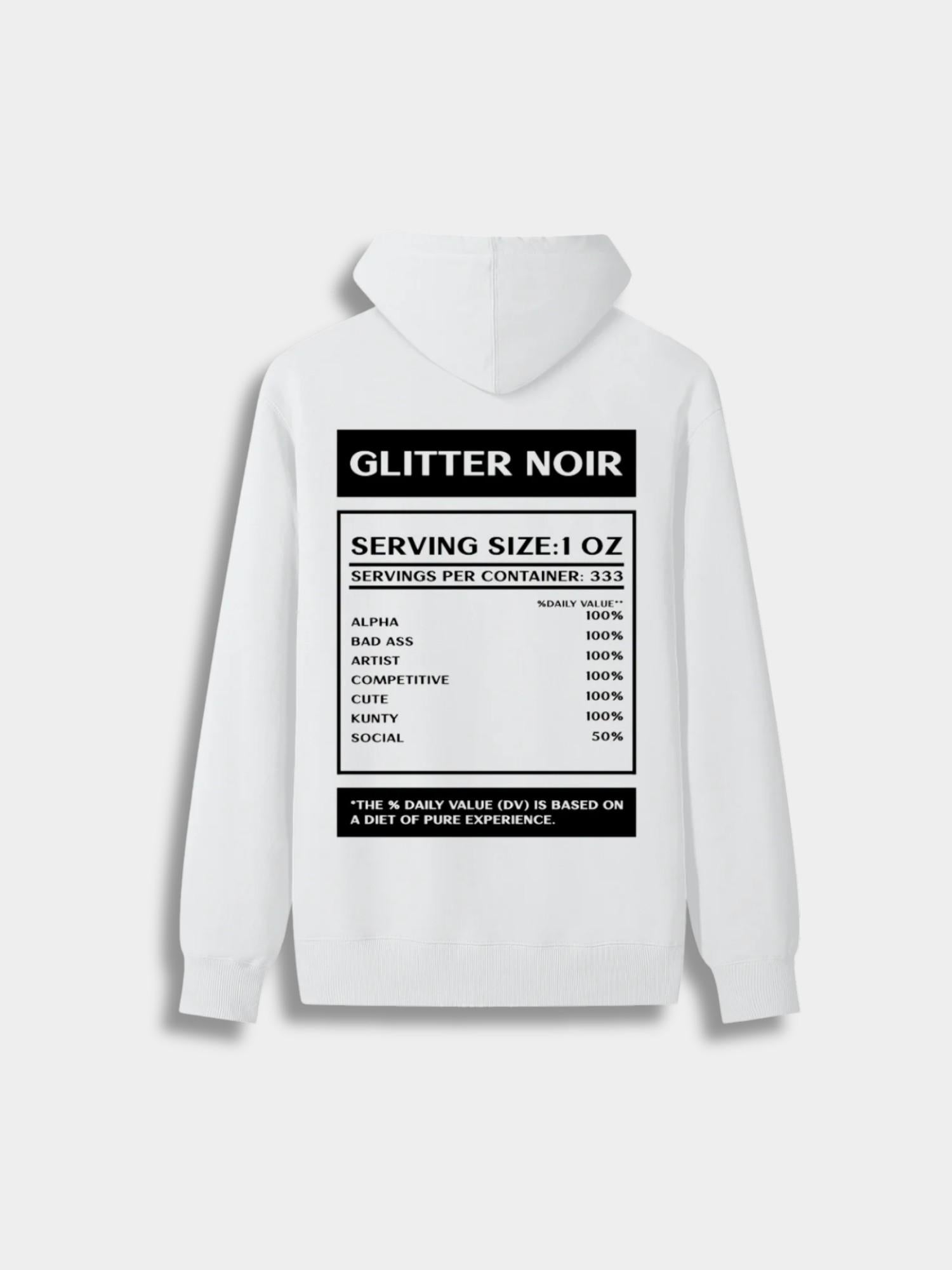 DV Hoodie - Glitter Noir