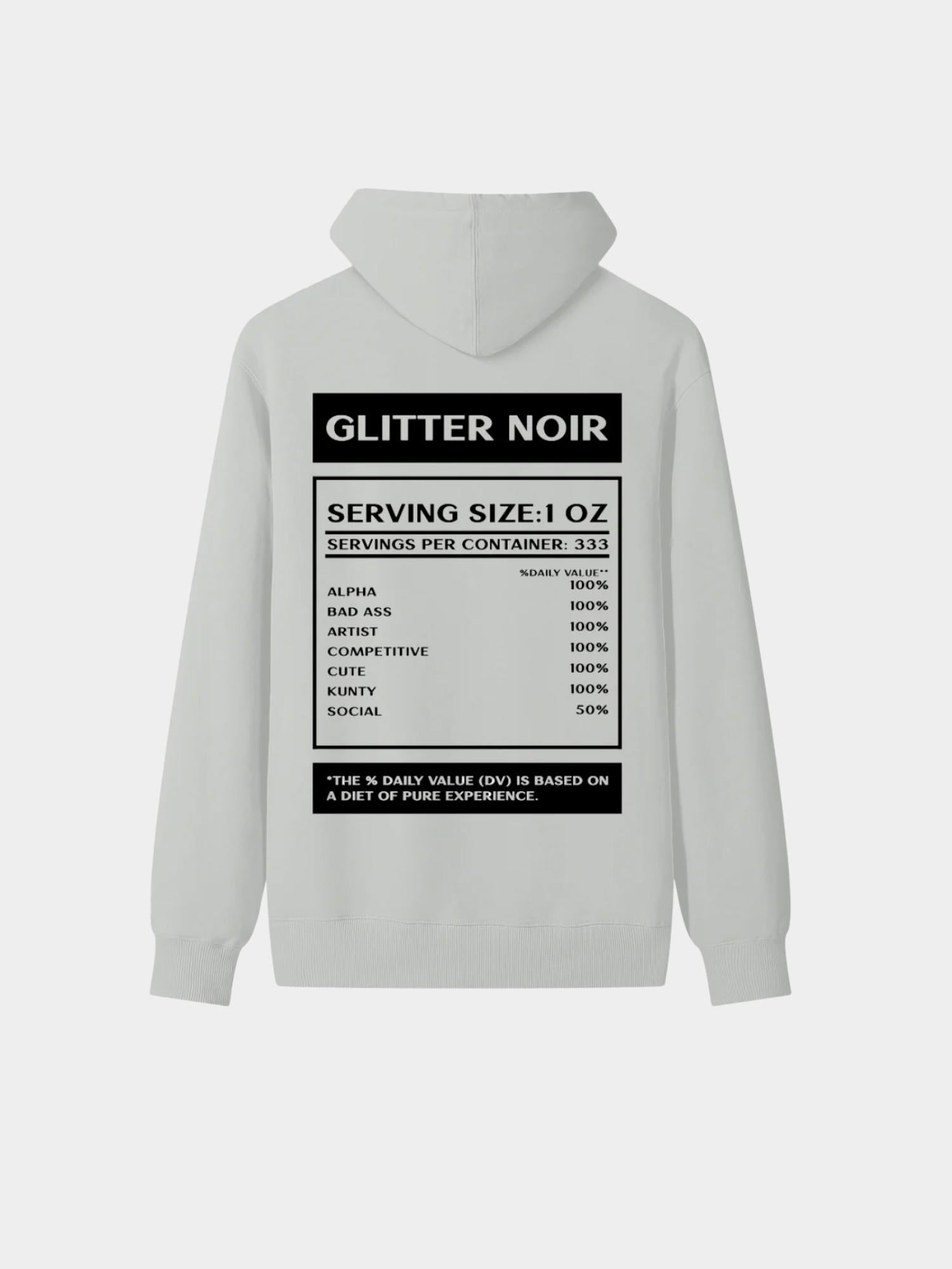 DV Hoodie - Glitter Noir