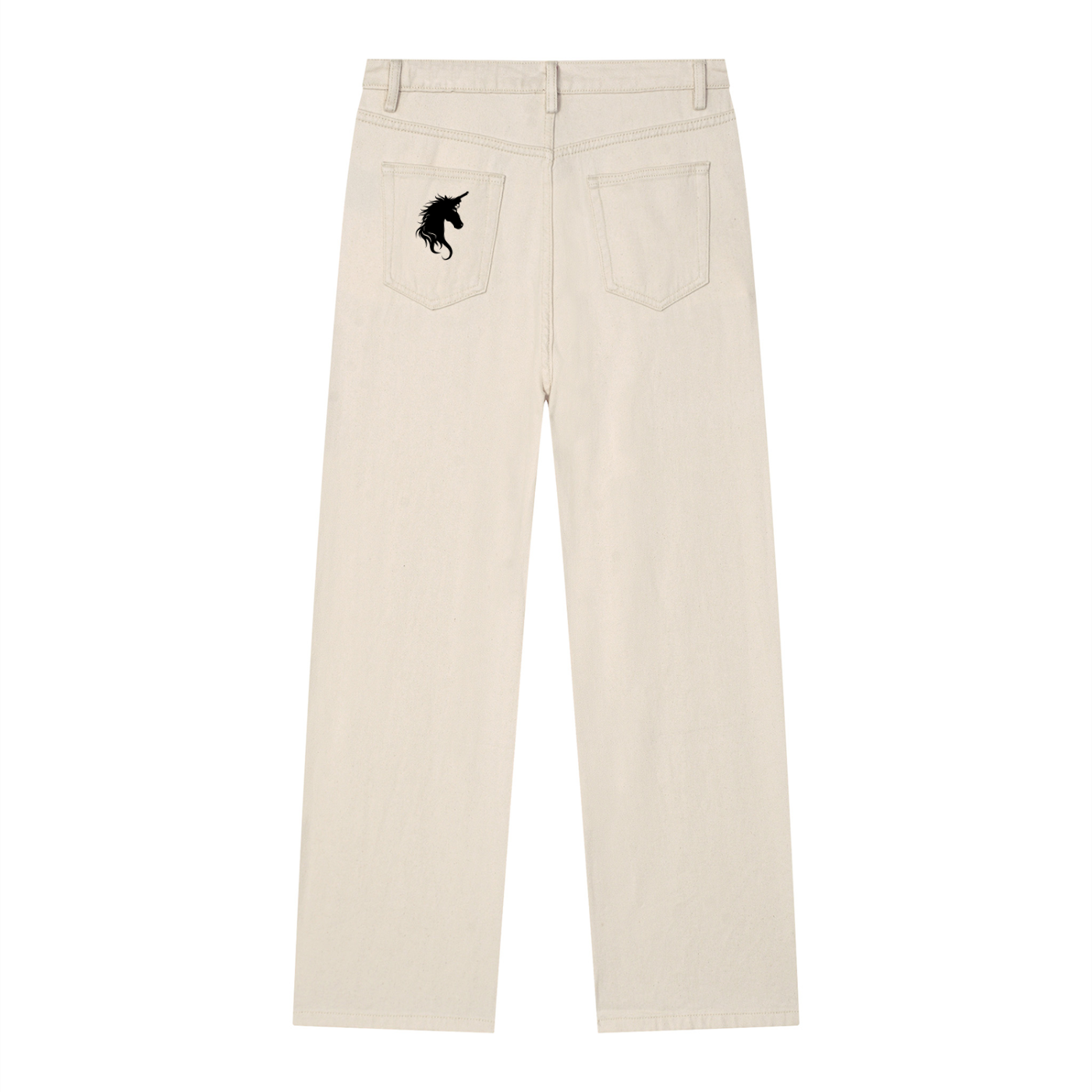 Men’s Vintage Wash Straight Leg Jeans