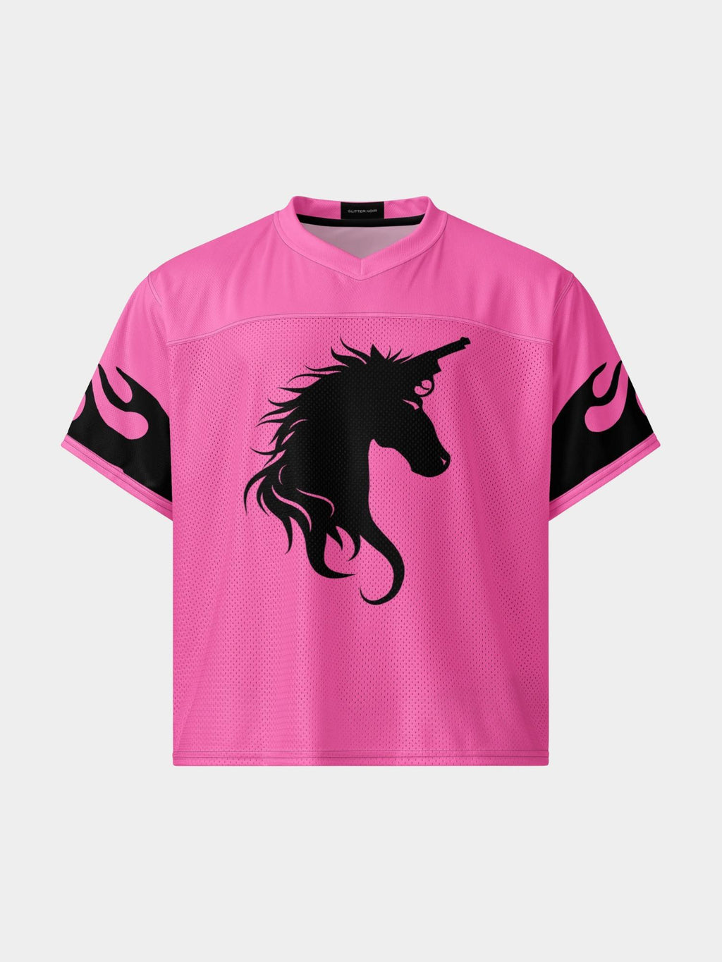 Inferno Jersey - Glitter Noir