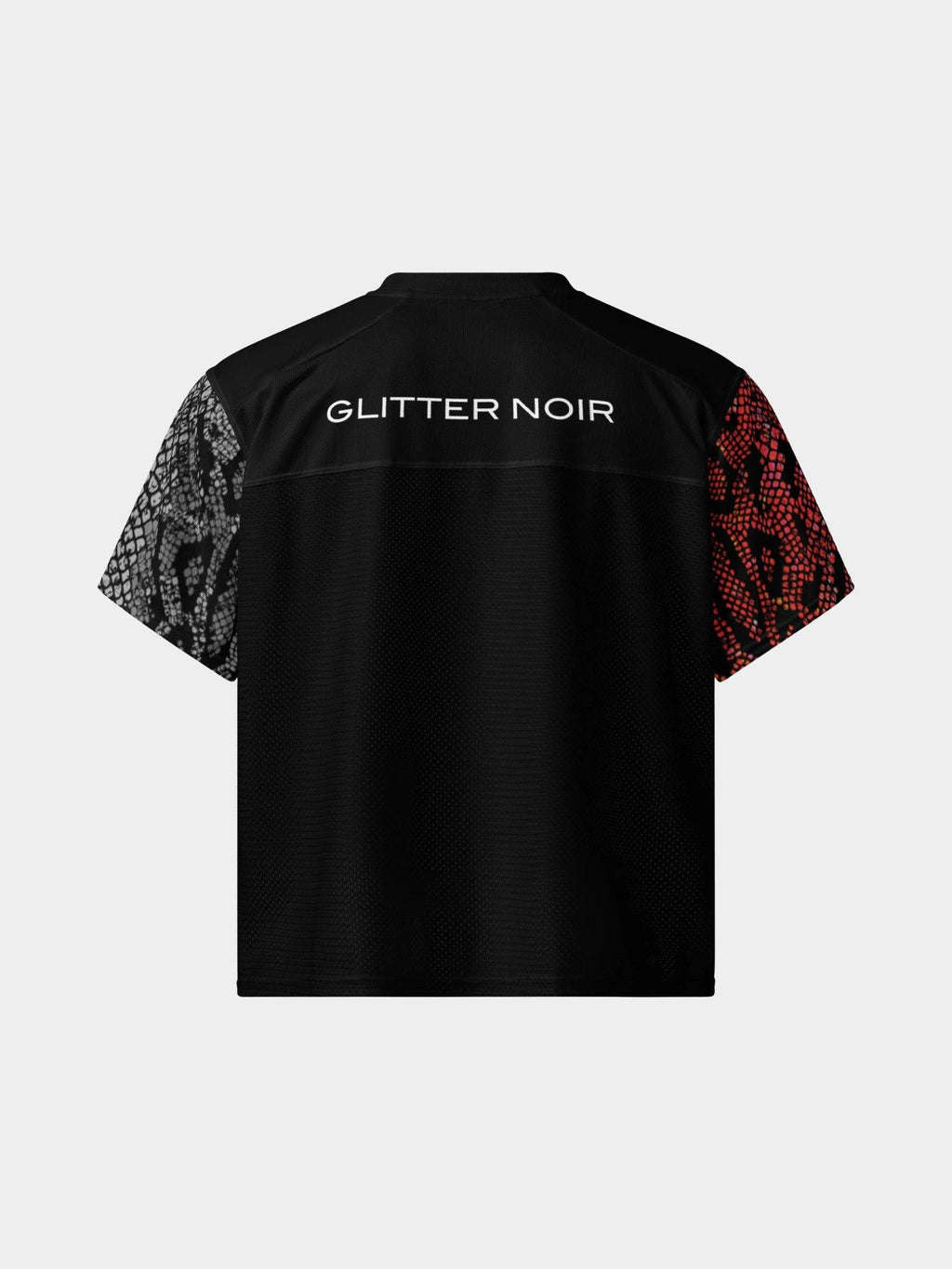 Serpent Jersey - Glitter Noir