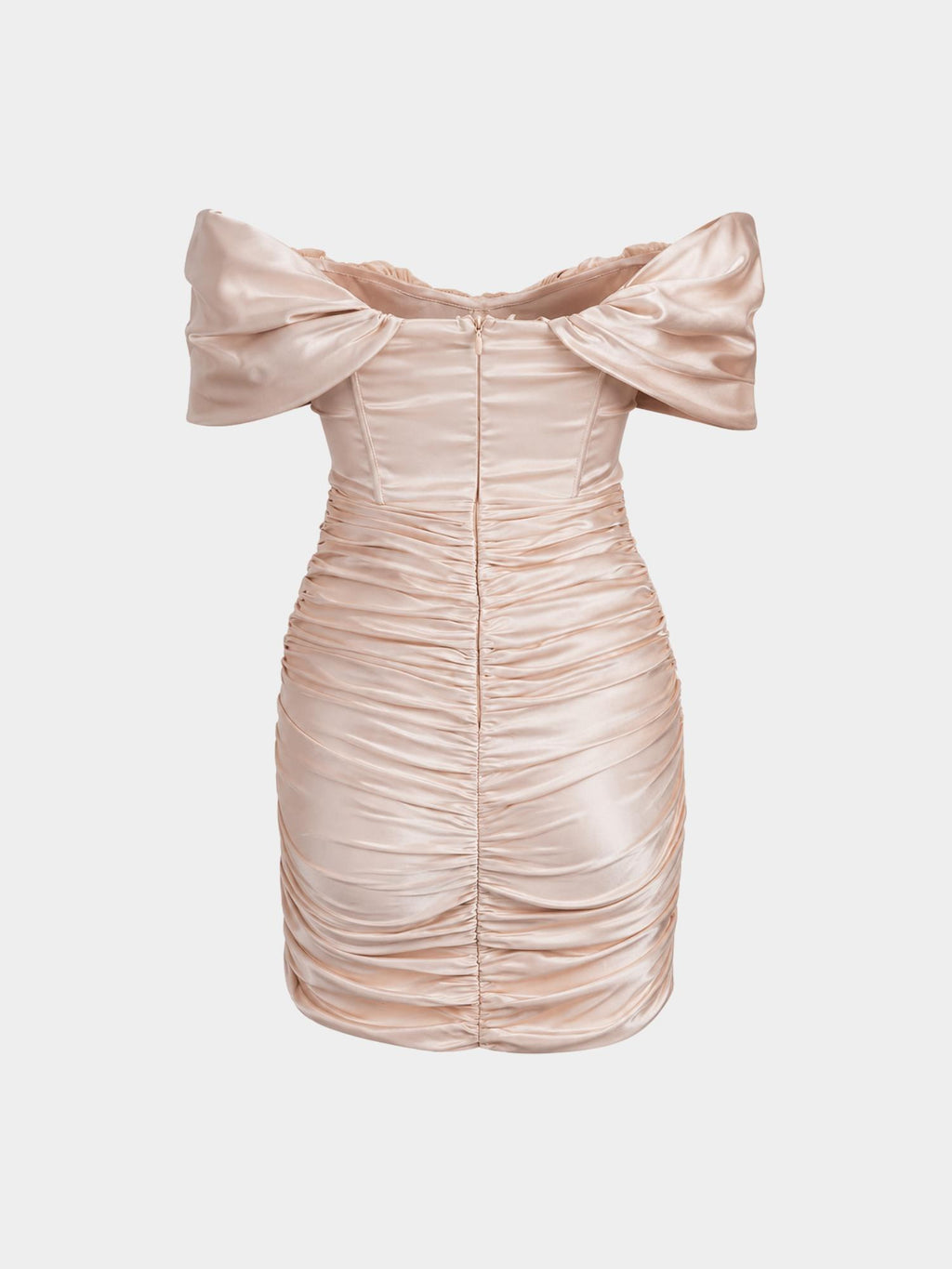 Froncé Mini Dress - Glitter Noir