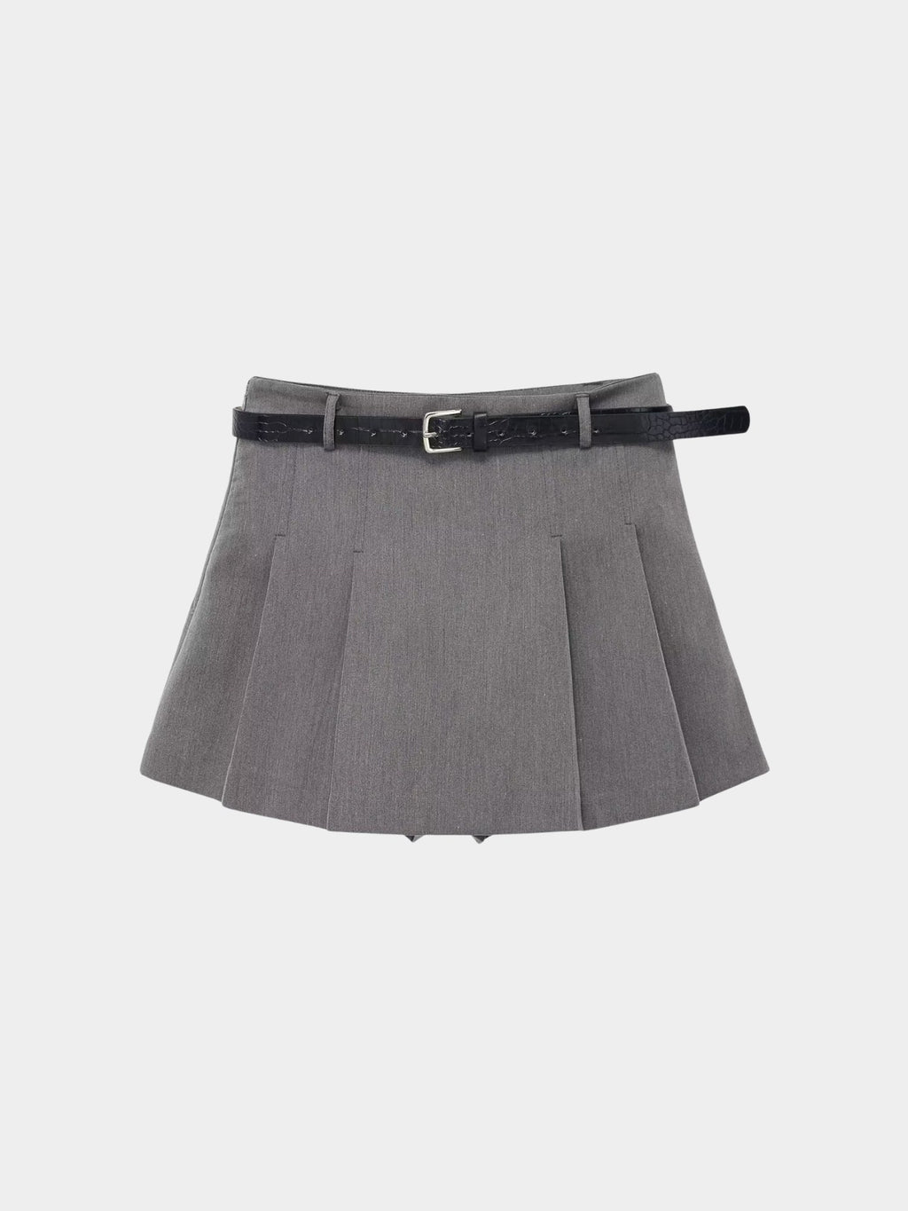 Pleated Mini - Glitter Noir