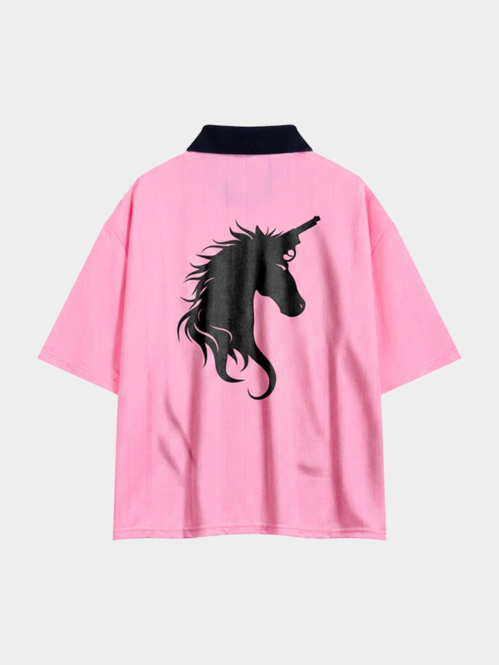 Blocked Jersey - Glitter Noir