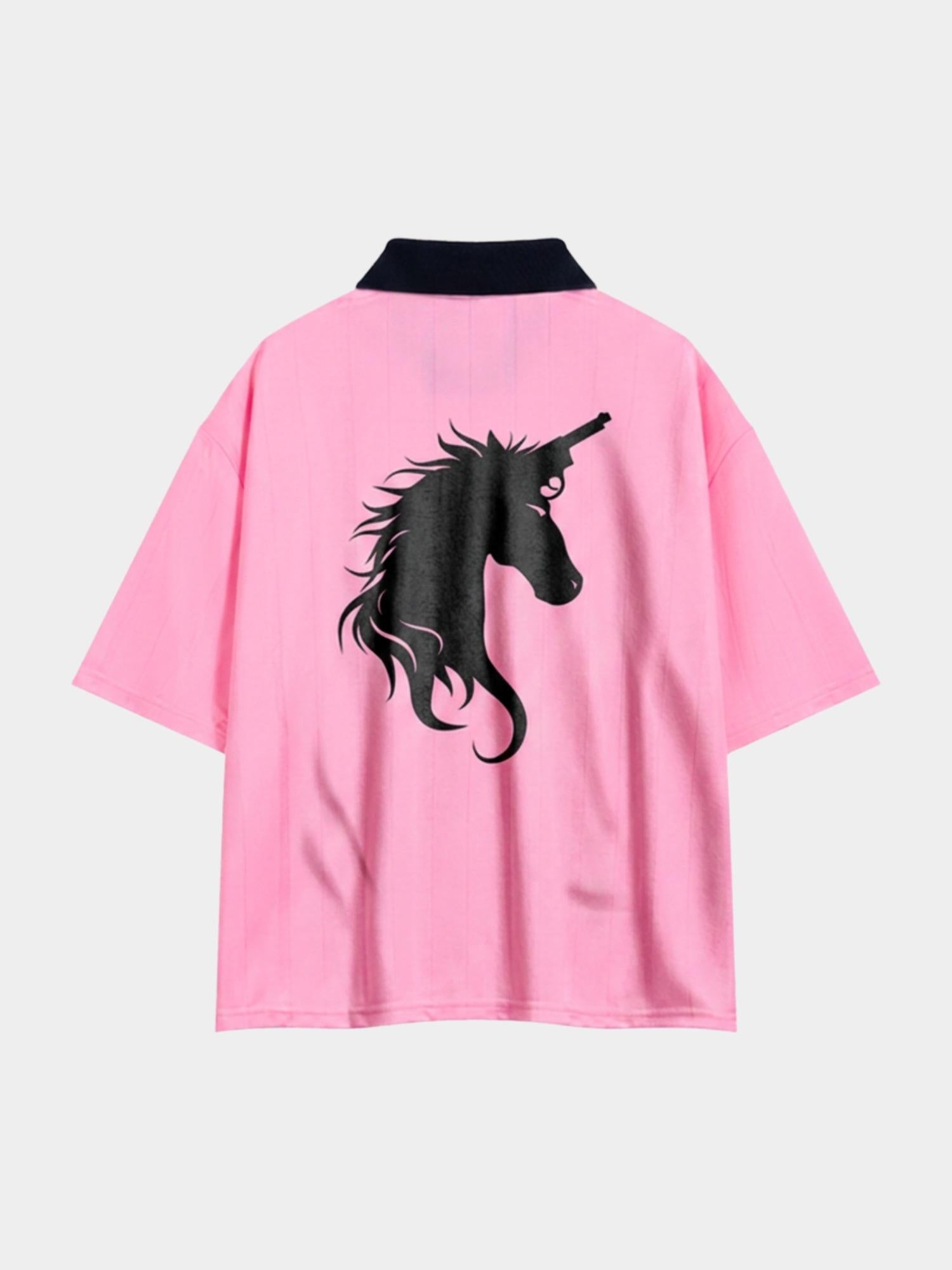 Blocked Jersey - Glitter Noir