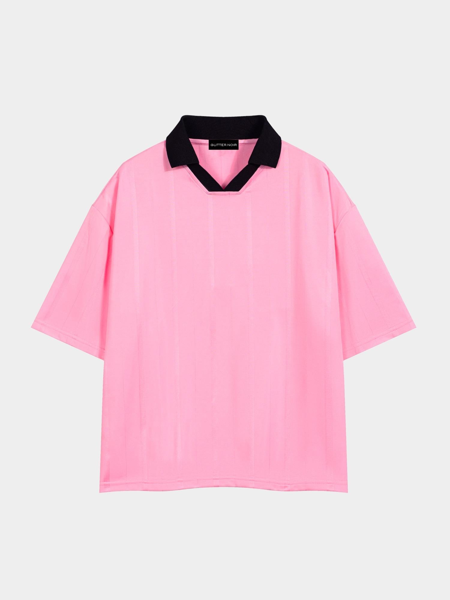Blocked Jersey - Glitter Noir