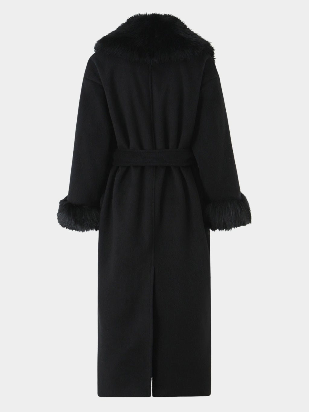 Heiress Coat - Glitter Noir