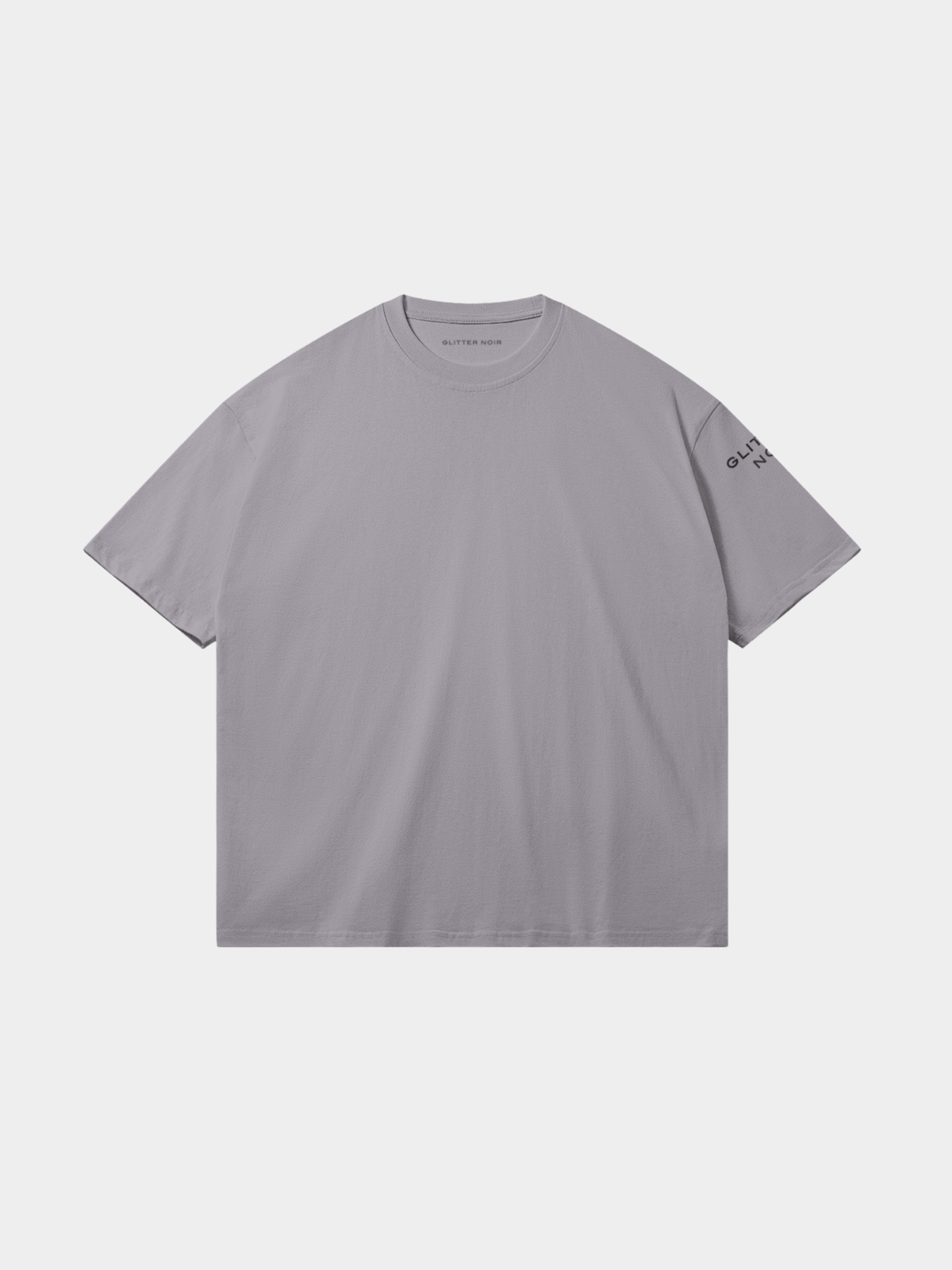 Signature Relaxed Tee - Glitter Noir