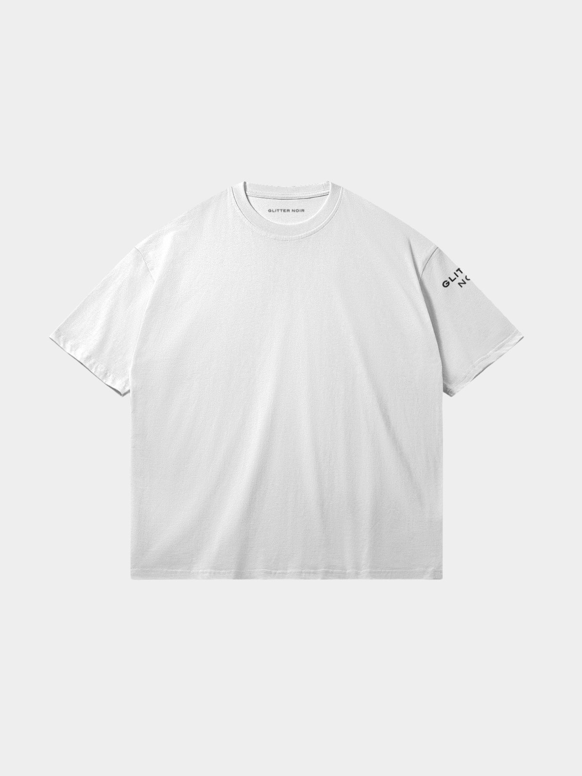 Signature Relaxed Tee - Glitter Noir
