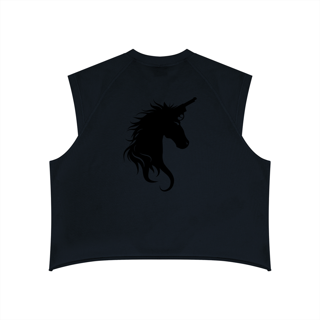 Men’s Boxy Raw Hem Tank Top