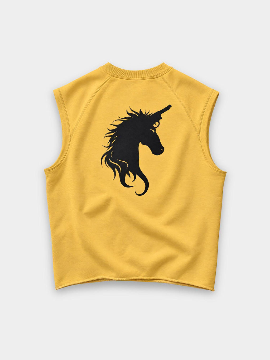 Rough Edge Tank - Glitter Noir