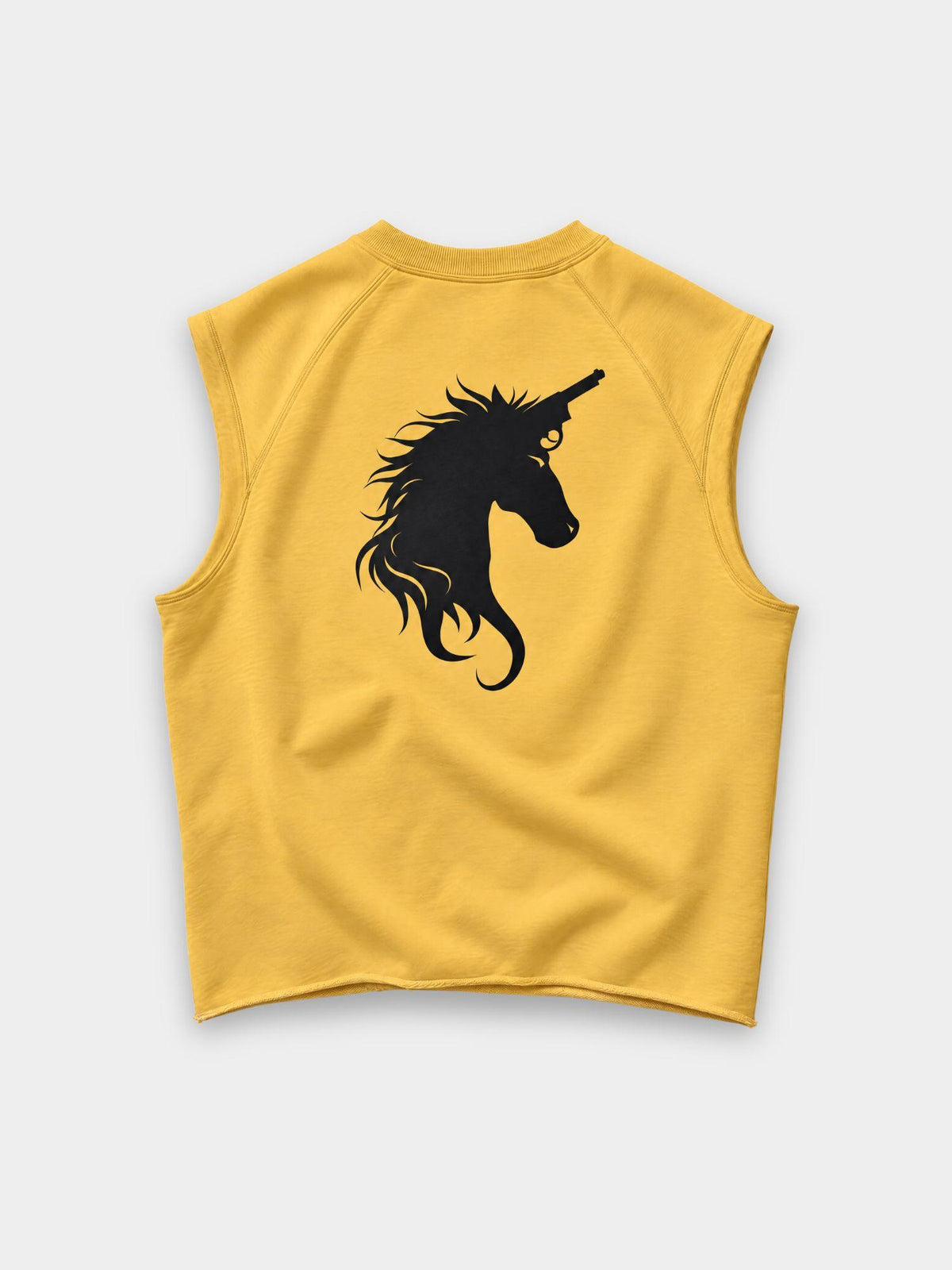 Rough Edge Tank - Glitter Noir