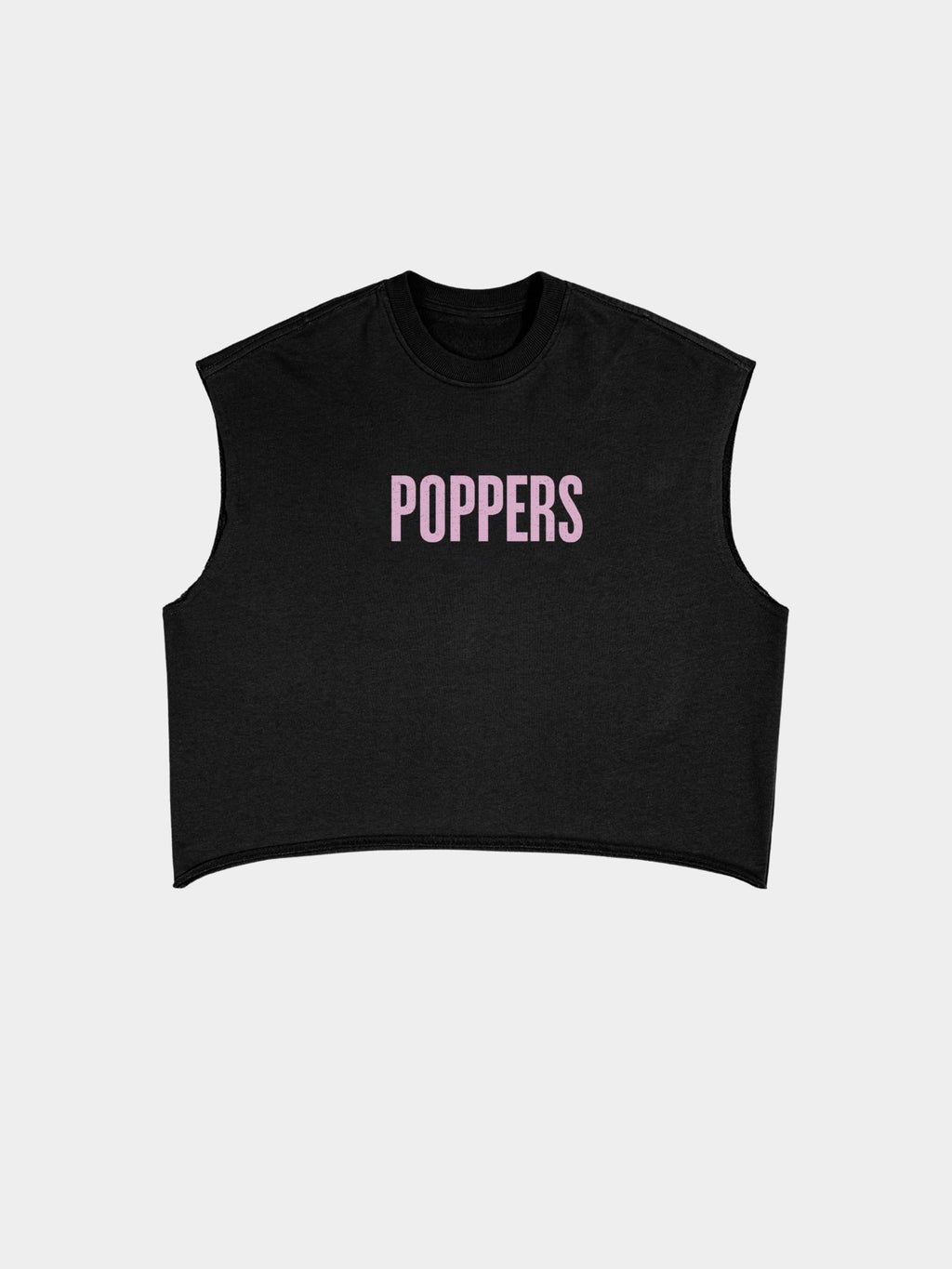 Poppers Sweater Tank - Glitter Noir