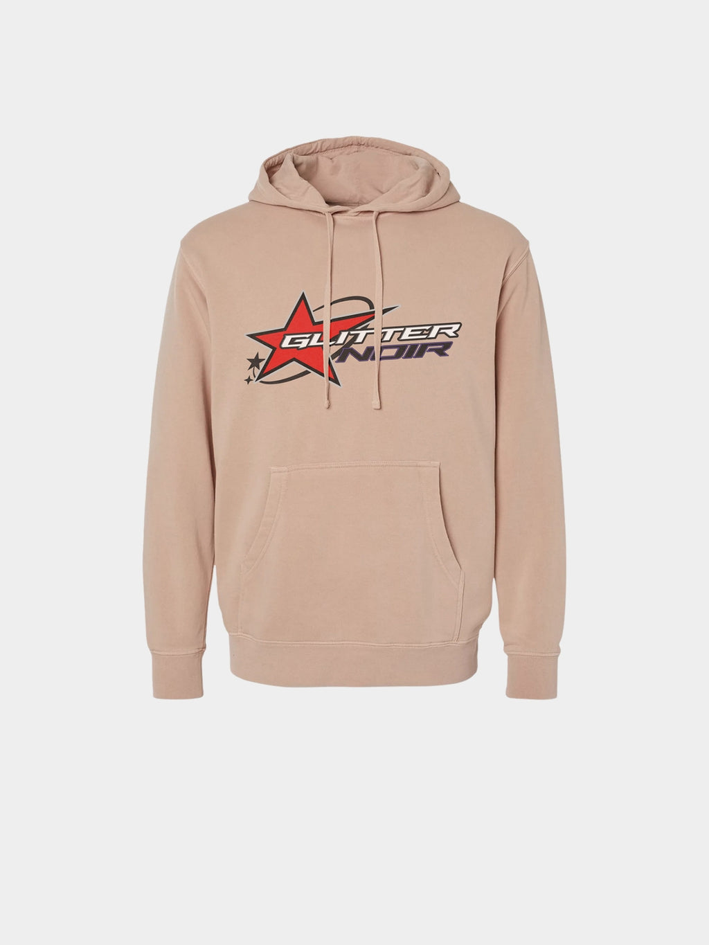 Y2K Noir Hoodie - Glitter Noir