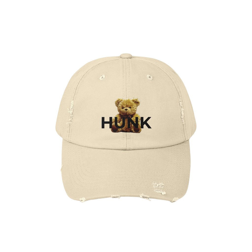 Distressed Teddy Hunk Cap - Glitter Noir