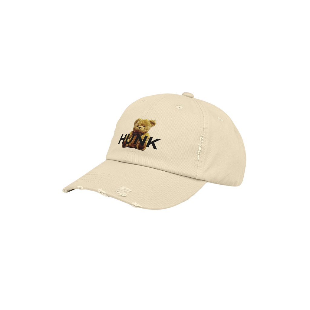 Distressed Teddy Hunk Cap - Glitter Noir