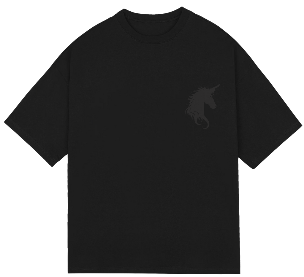 Call Girl Tee - Glitter Noir