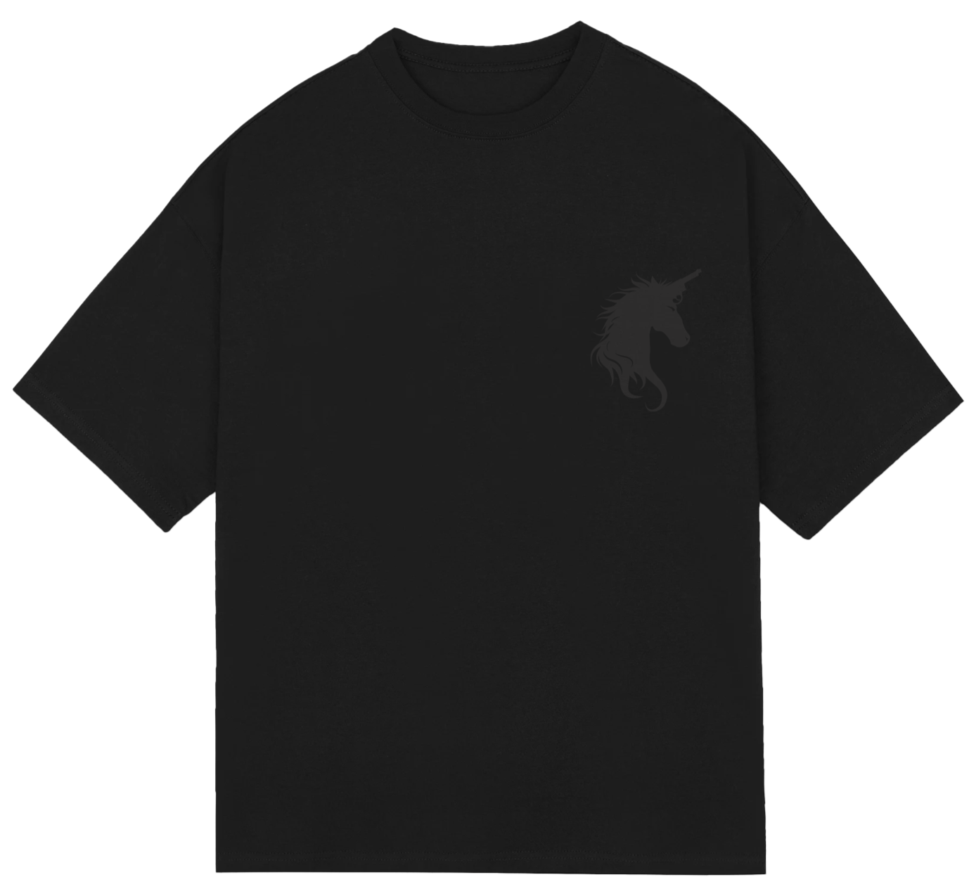 Call Girl Tee - Glitter Noir