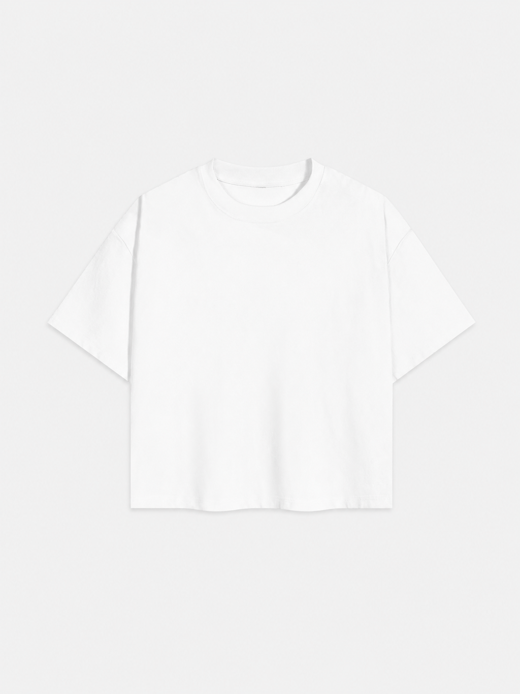 Essential cropped Tee - Glitter Noir