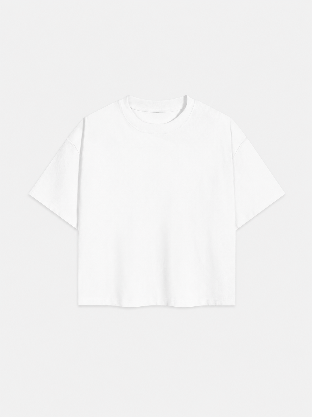 Essential cropped Tee - Glitter Noir