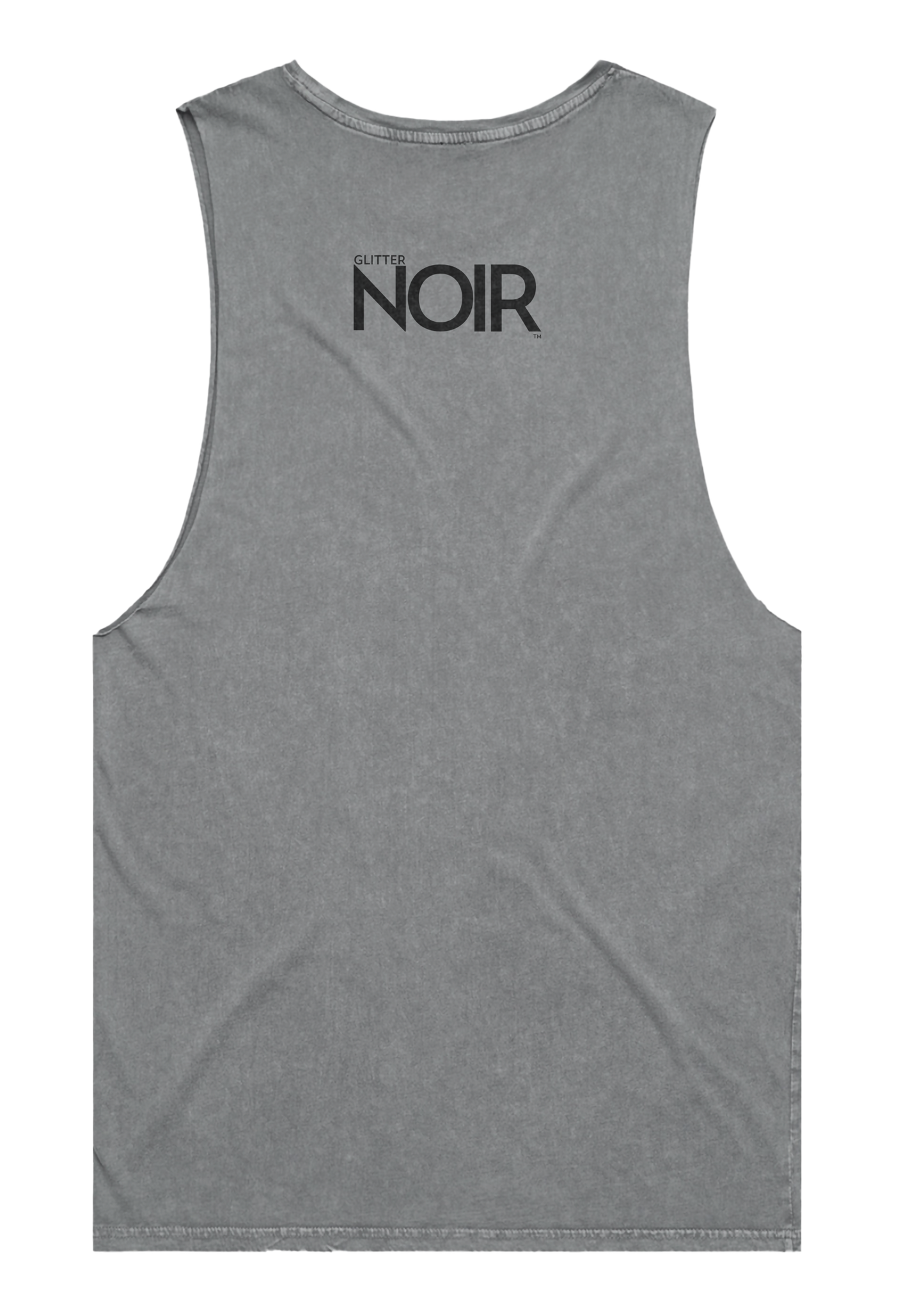 Stonewash Tank - Glitter Noir