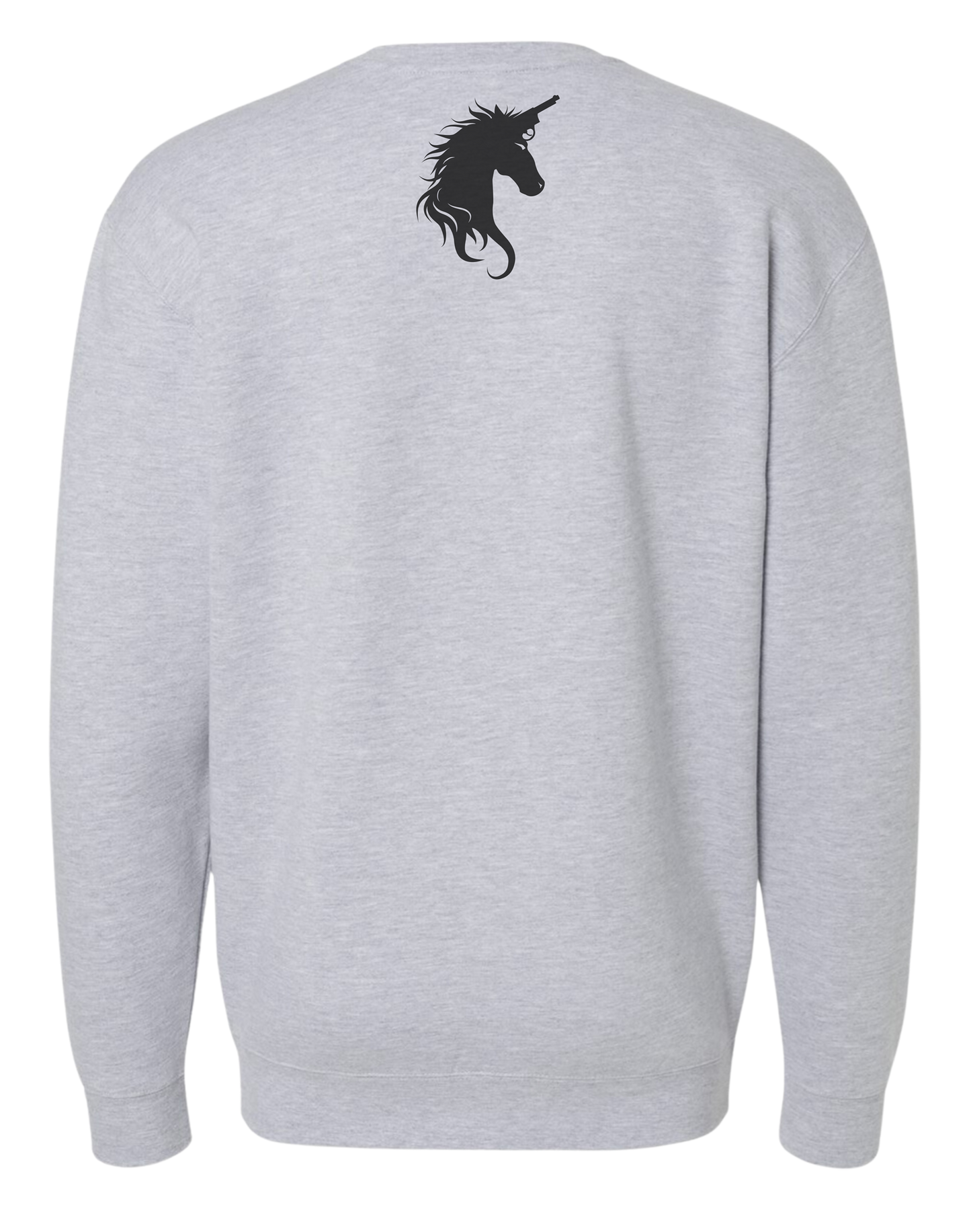 BAD Teddy Crewneck - Glitter Noir