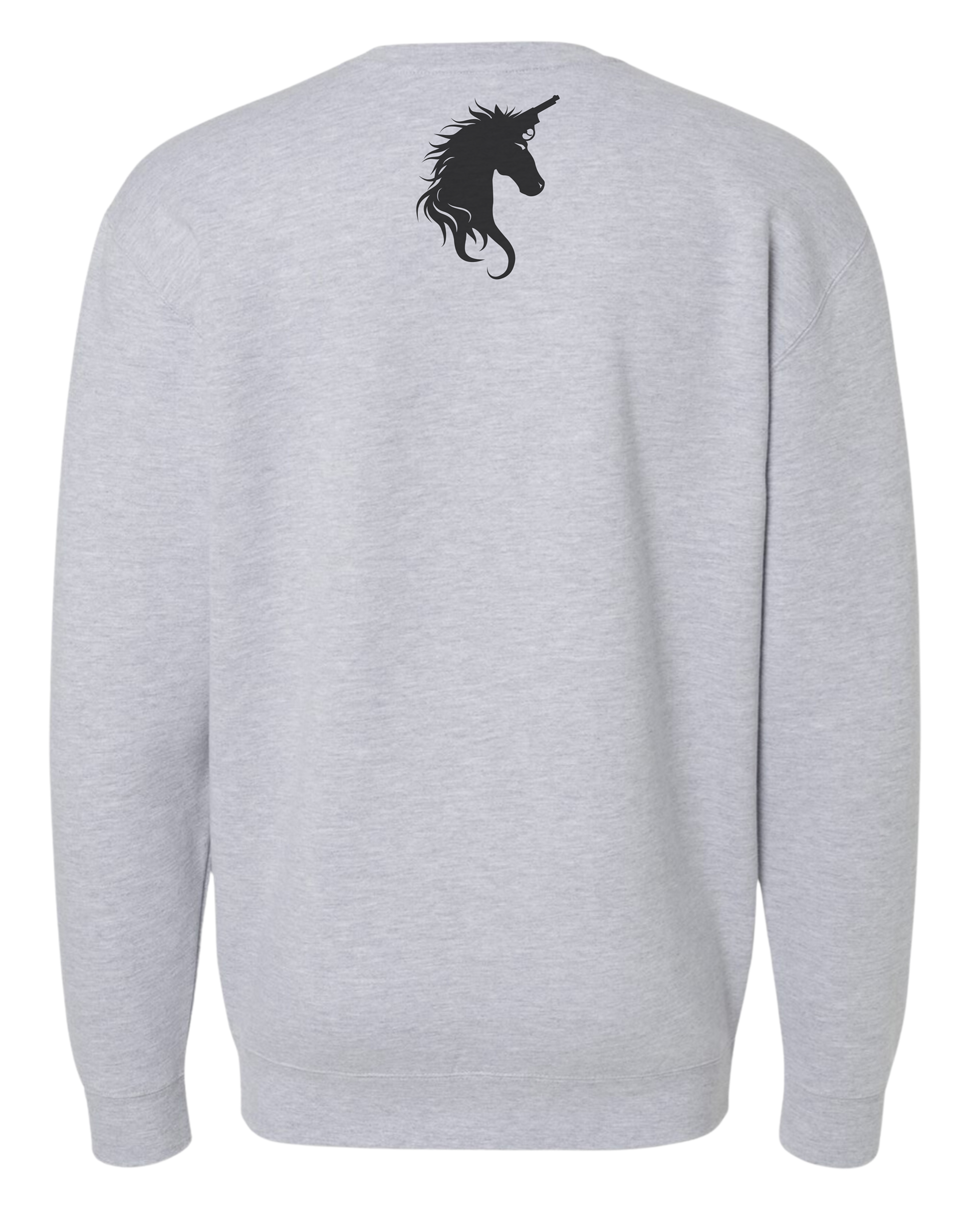 BAD Teddy Crewneck - Glitter Noir