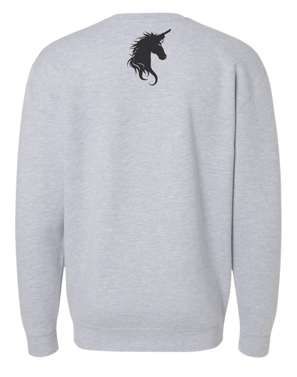 BAD Teddy Crewneck - Glitter Noir