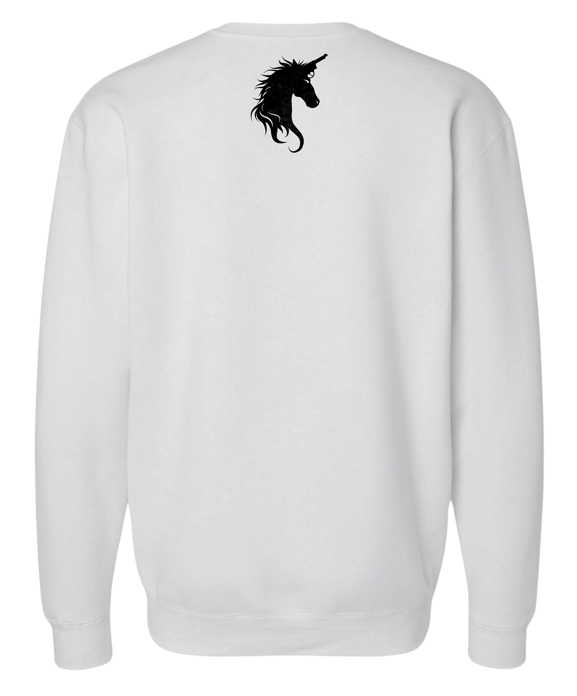 BAD Teddy Crewneck - Glitter Noir