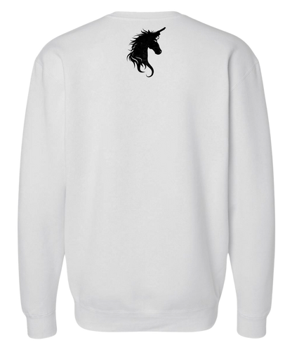 BAD Teddy Crewneck - Glitter Noir