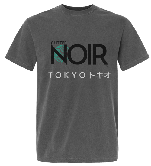 Tokyo Noir Tee - Glitter Noir