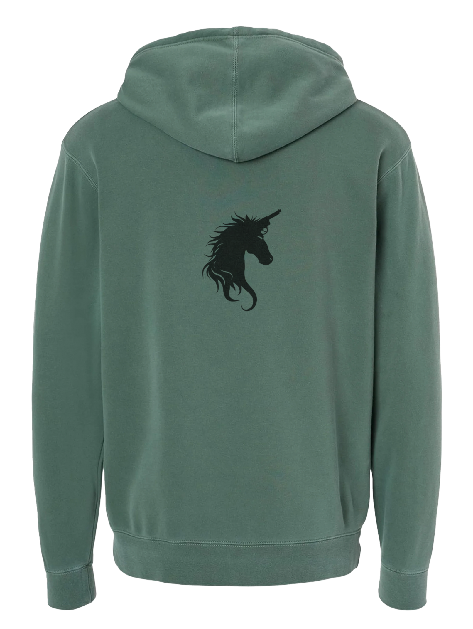 Teddy Hunk Hoodie - Glitter Noir