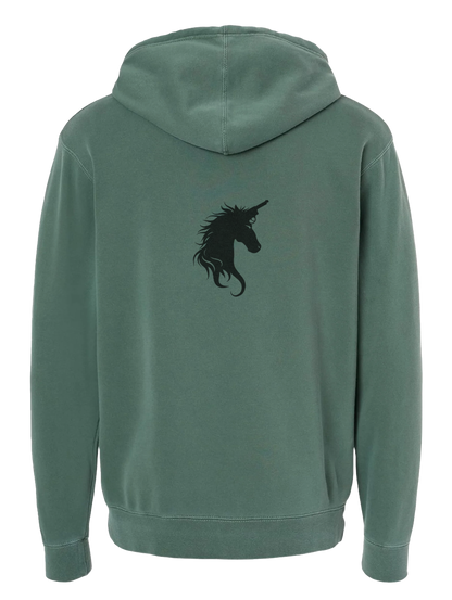 Teddy Hunk Hoodie - Glitter Noir