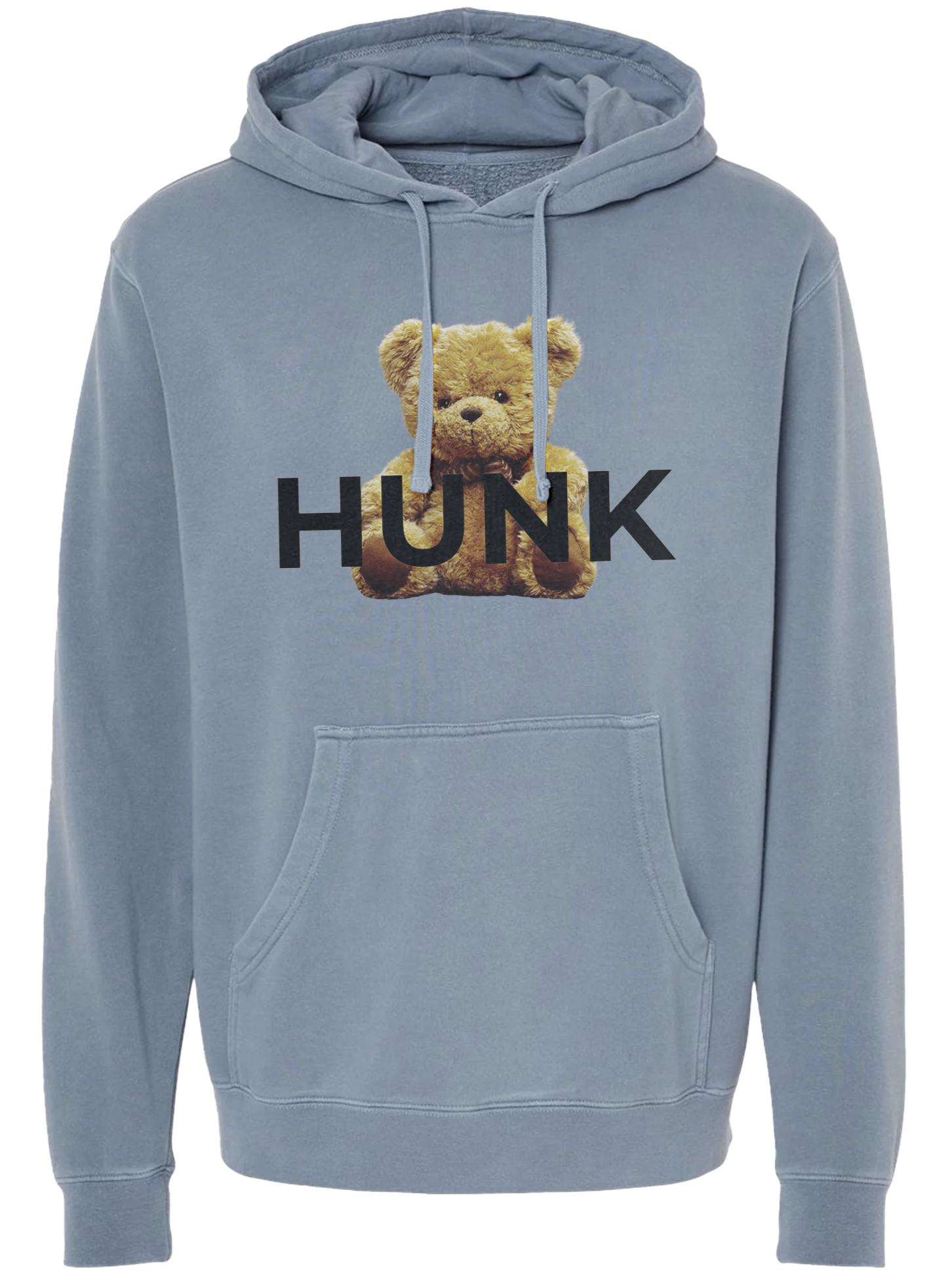 Teddy Hunk Hoodie - Glitter Noir