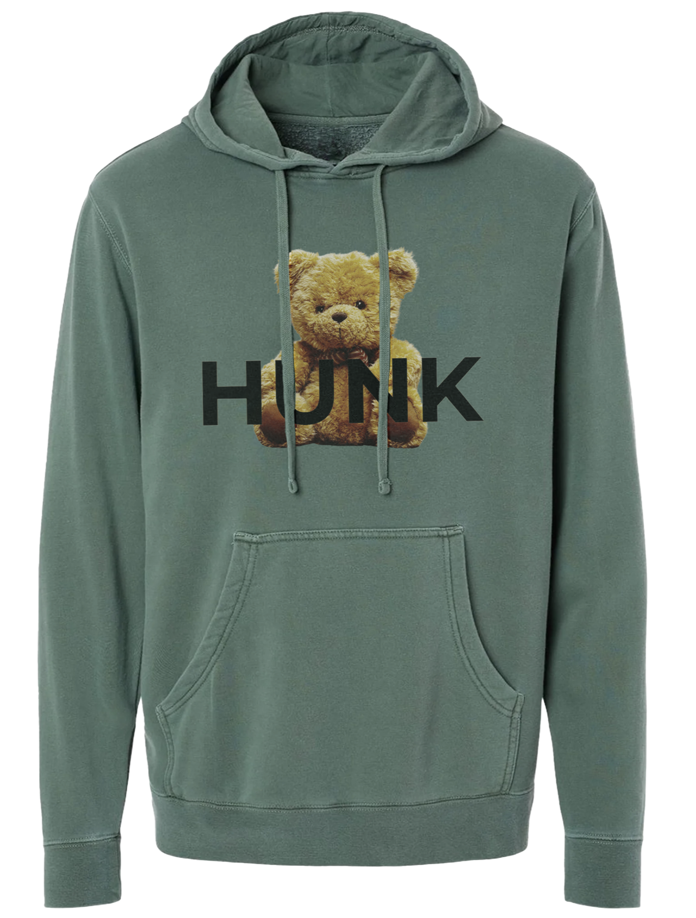 Teddy Hunk Hoodie - Glitter Noir