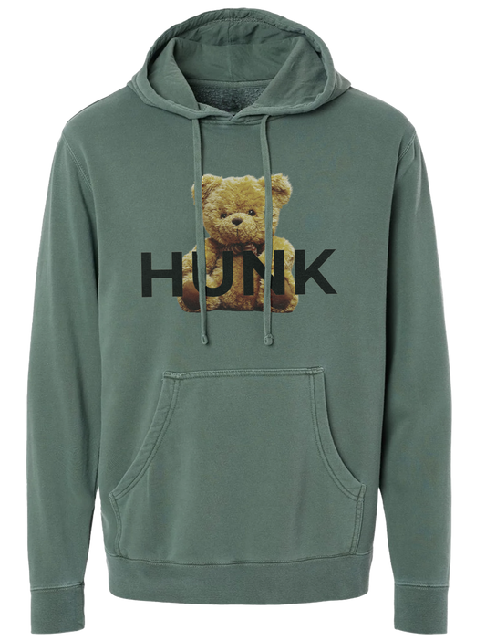 Teddy Hunk Hoodie - Glitter Noir