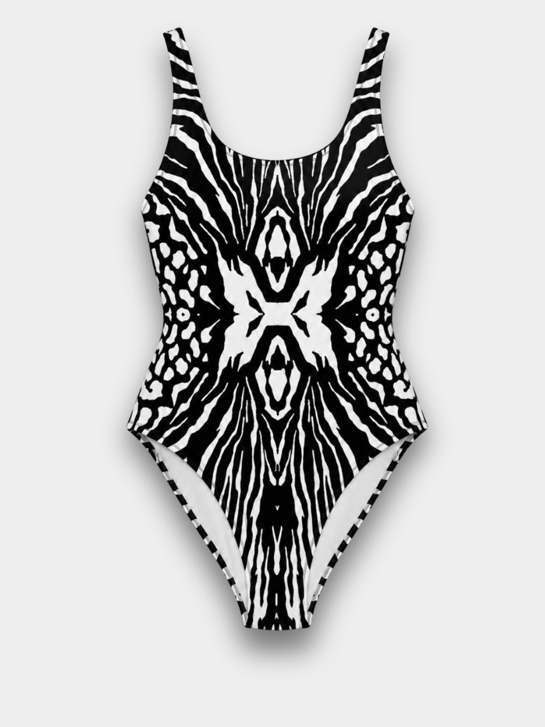 Sable One-Piece - Glitter Noir