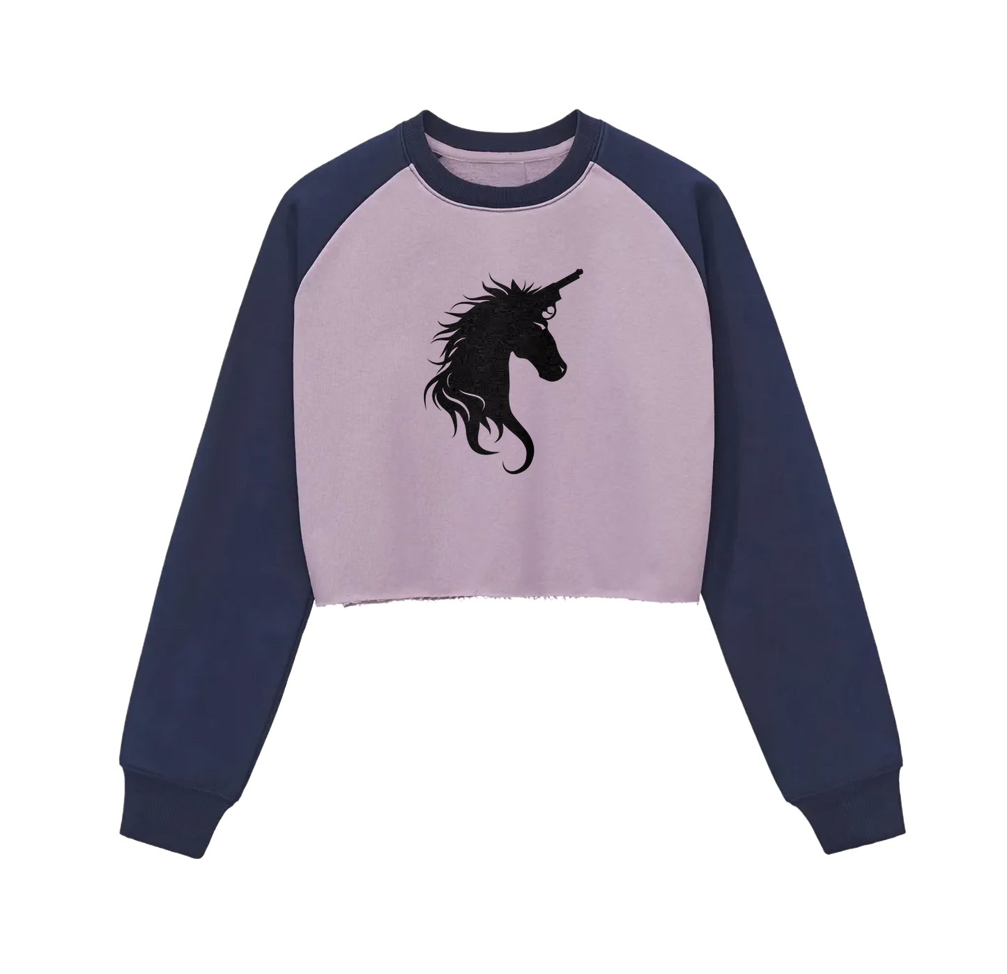 Lavender crop sweater