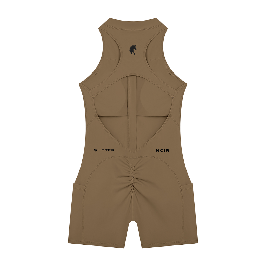 Women’s Quarter-Zip Yoga Romper