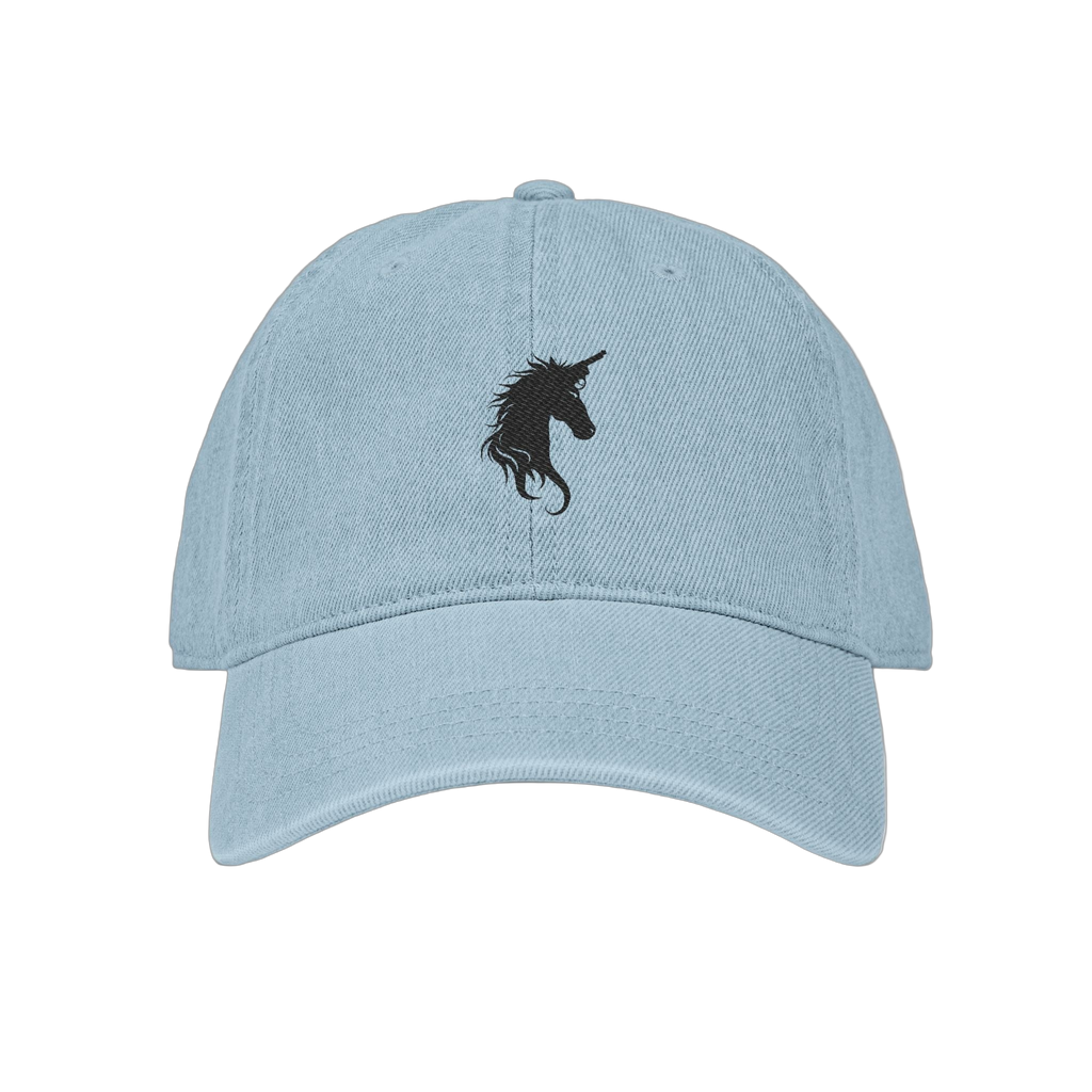 denim Logo hat - Glitter Noir